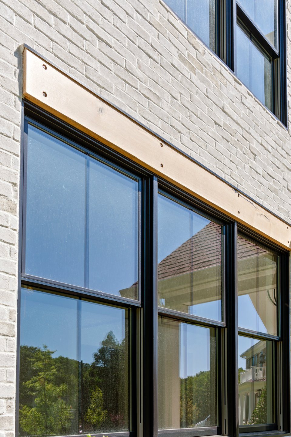 Exposed beam craftsmanship detail